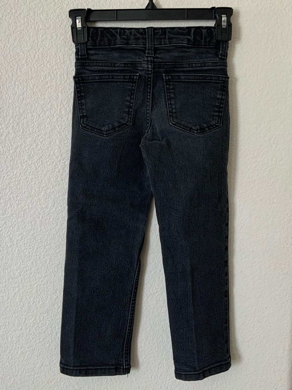 Kids Black straight Leg Jeans 6